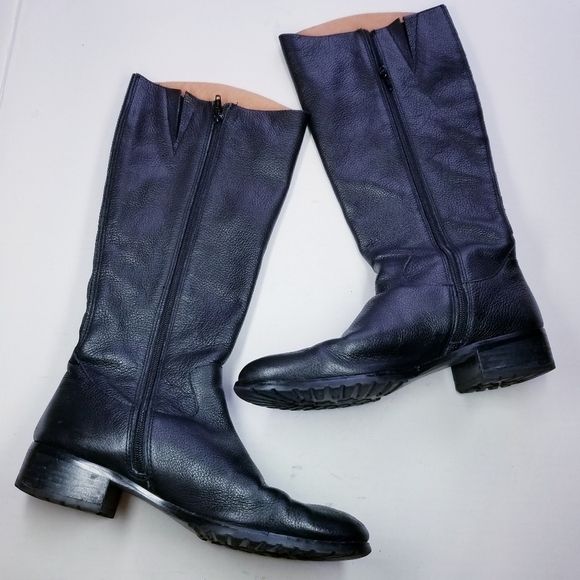 🌸Corso‎ Como | Leather Knee High Riding Boots size 7.5 - Picture 1 of 8